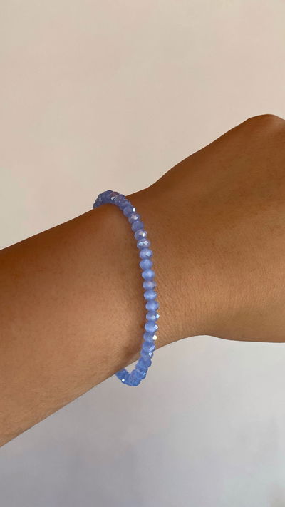 pulsera dona celeste 4mm