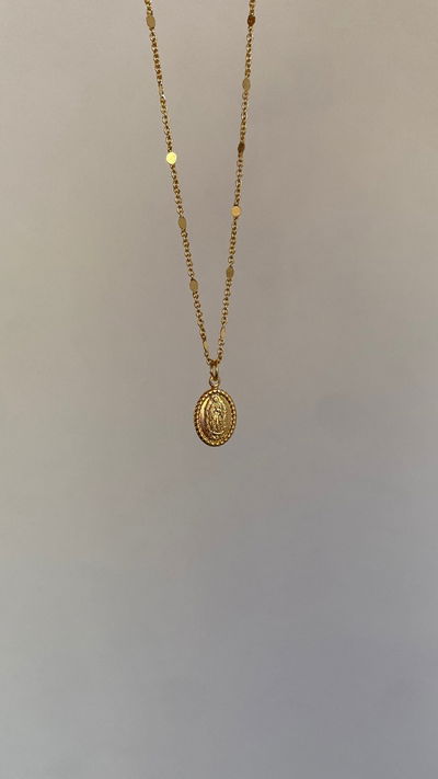 collar medallita milagrosa