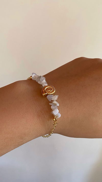 pulsera buzio espiral 