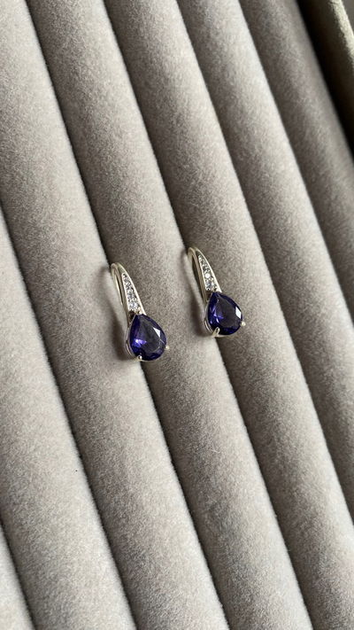 argollitas drop violetas