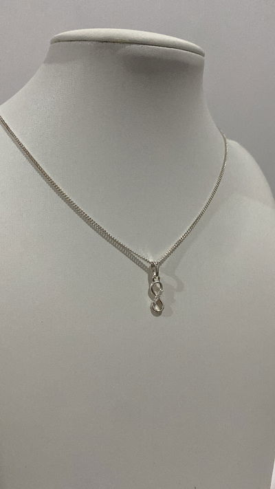 collar infinito zircon