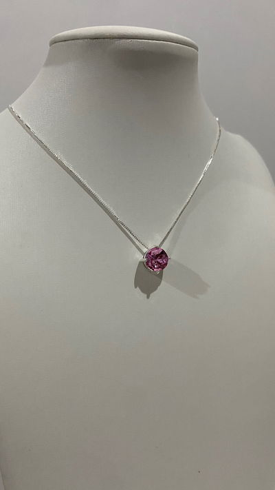 collar susanito rosa