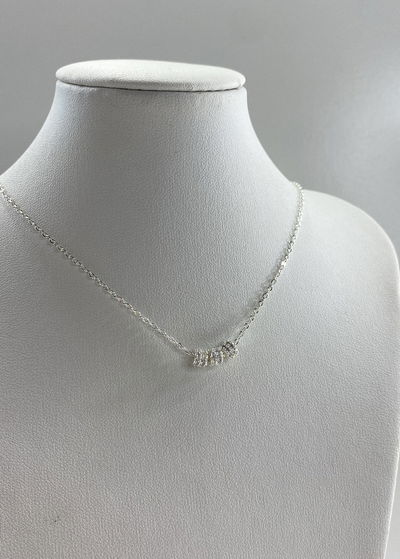 collar donitas cristal