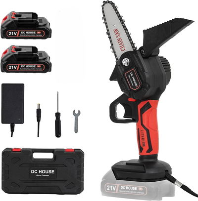 Mini Sierra Electrica Inalambrica Recargable