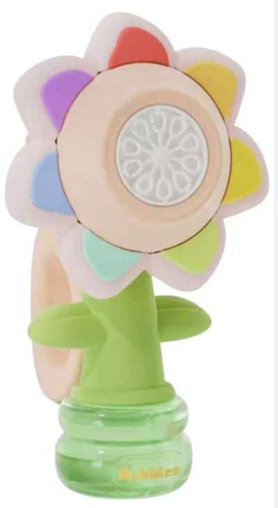 Burbujero Soplador Luminoso Infantil Girasol