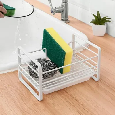 Organizador Porta Esponja y Detergente De Cocina