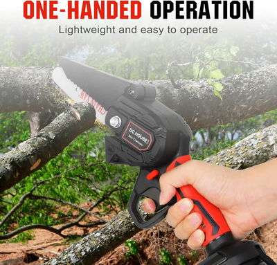 Mini Sierra Electrica Inalambrica Recargable