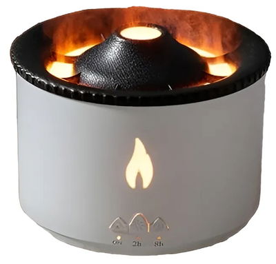 Difusor Humidificador Aroma Ultrasonico Efecto Fuego-Volcan