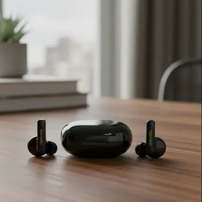 Auriculares Bluetooth Inalámbricos TM01 Bt 6.0 6hs Bajos + APP