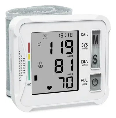 Tensiometro Digital Muñeca Medidor Precisión Frecuencia Voz