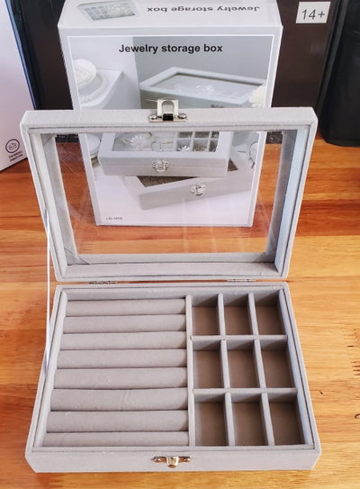 Alhajero Organizador de Joyas Caja Premium 23x13x8cm