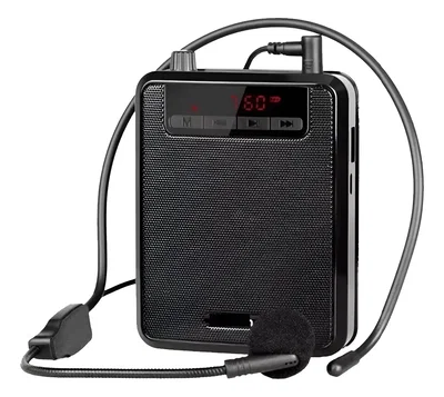 Altavoz Amplificador Con Microfono Vincha K300 Guia Turista