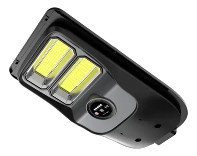 Reflector Solar Led 200w Con Lente Estrella Con Panel Solar y Control Remoto