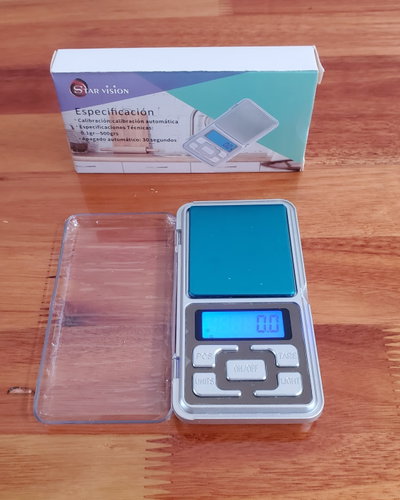 Mini Balanza Portatil Pocket Scale Digital 0.1 A 300gramos