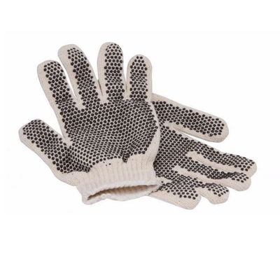 Guantes moteados blancos