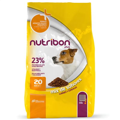 Alimento balanceado perros adultos razas pequeñas Nutribon
