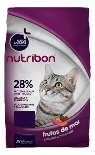 Alimento balanceado gatos adultos Nutribon