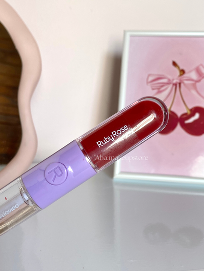 Mood duo Gloss + batton liquid Ruby Rose