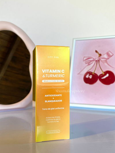 Serum vitamina C y turmeric