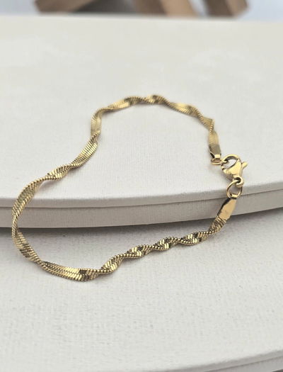 Pulsera Facetada.