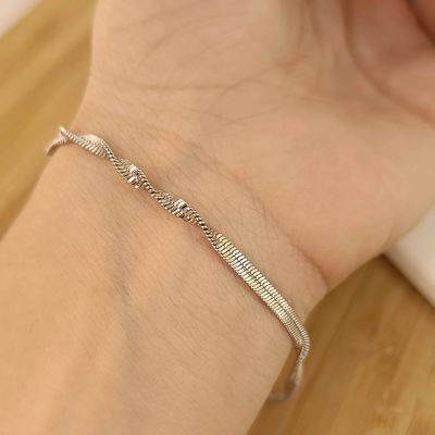 Pulsera Faceteada.