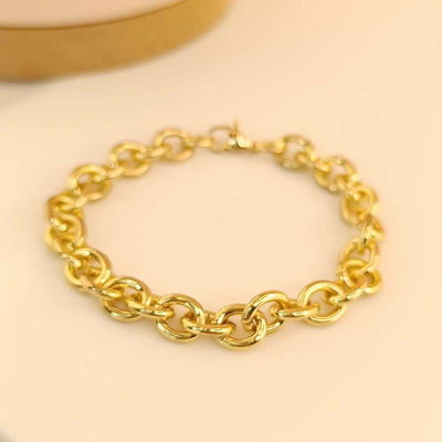 Pulsera Grumet gruesa