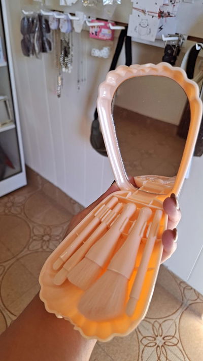 Set de 5 brochas en almeja