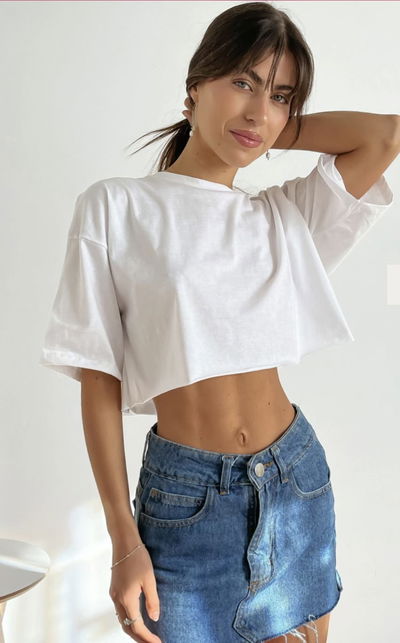 Remera Oversize de algodón 