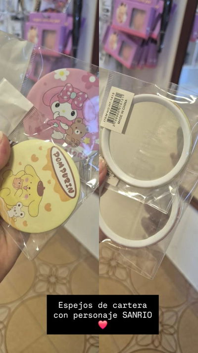 Espejos de cartera de personaje SANRIO
