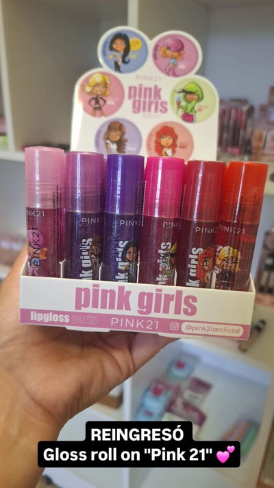 Gloss roll on de PINK21