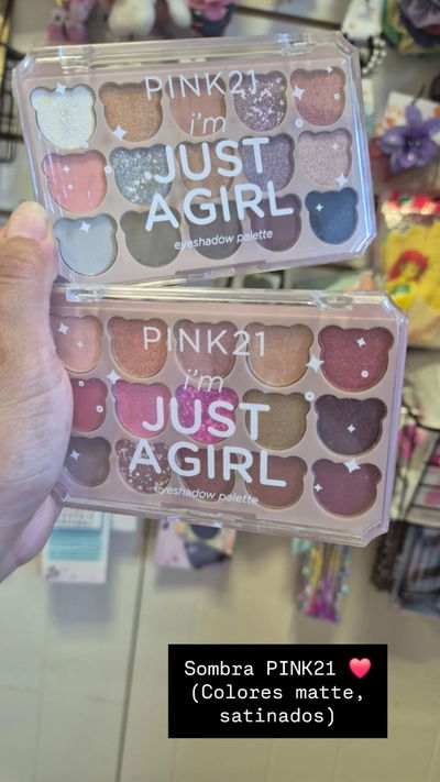 Sombra "JUST A GIRL" de Pink21