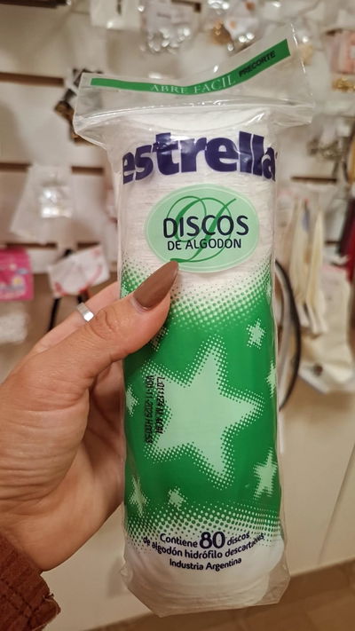 Discos de algodón 