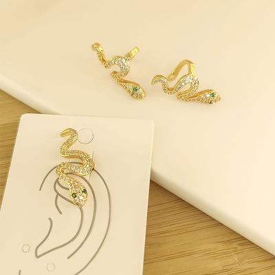 Cuff Serpiente brillosa.