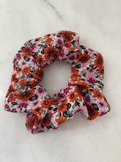 Scrunchie Floreado 