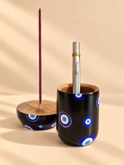 Mate y portasahumerio Ojo Turco