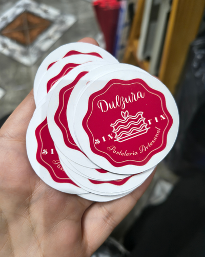 Stickers 5x5 - Común Packaging