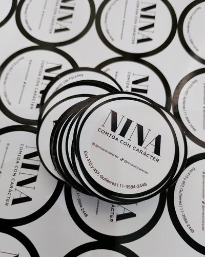 Stickers 7x7 - Común Packaging