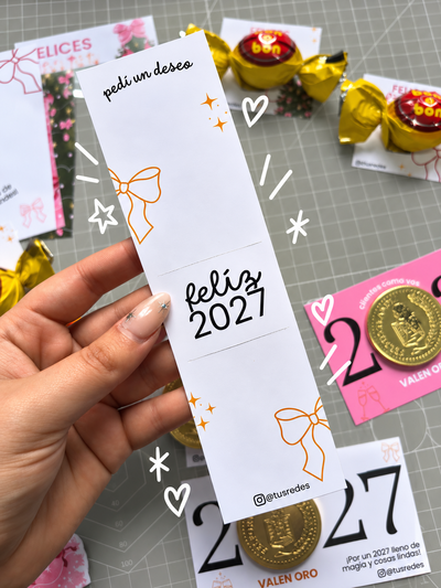 Tarjeta para Estrellita 5cmx20cm