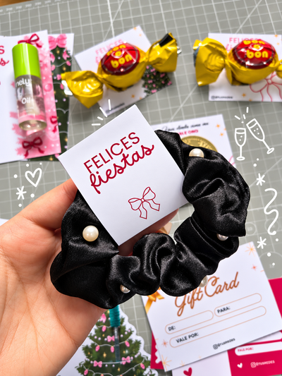 Tarjeta para Scrunchies - SOLO TARJETA