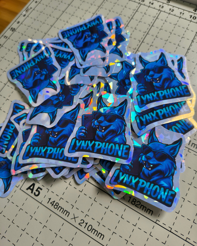 Sticker Holográfico 5x5