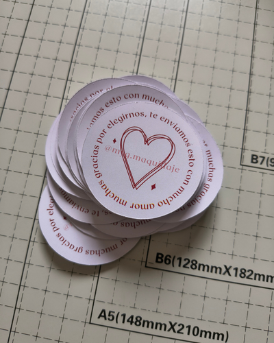 Stickers 10x10 - Común Packaging