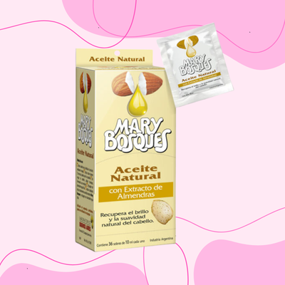 Aceite Natural con Extracto de Almendras 10ml - Mary Bosques