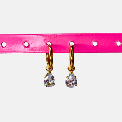 Aros argollas Sammy dorado