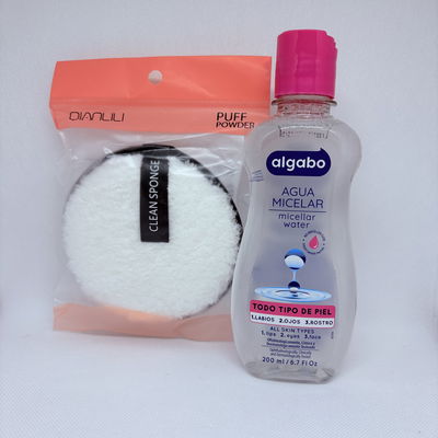 Agua micelar + Pad de limpieza 
