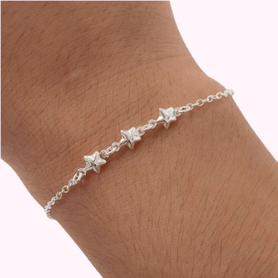 Pulsera Calista laminada en plata 1000