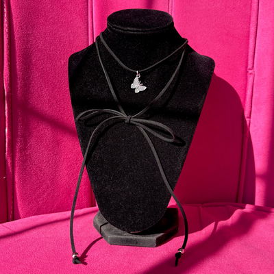 Collar Mariposa strass