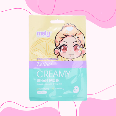 Máscara RETINOL CREAMY SHEET | Mely