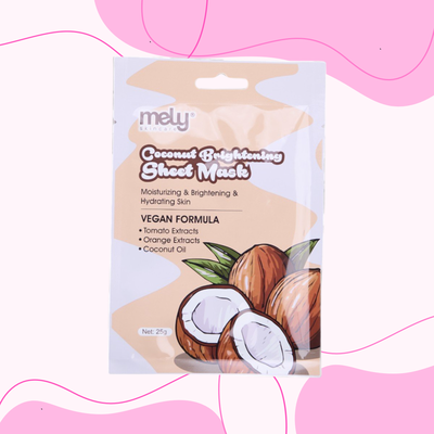 Máscara COCONUT BRIGHTENING SHEET | Mely