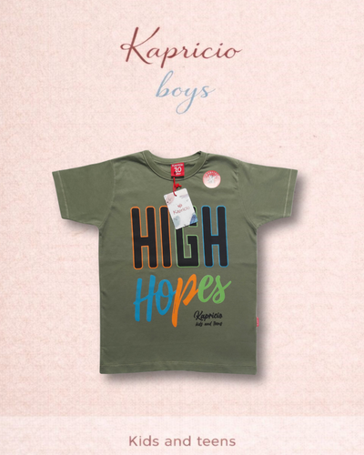 Remera M/C Nene teens 10 al 18