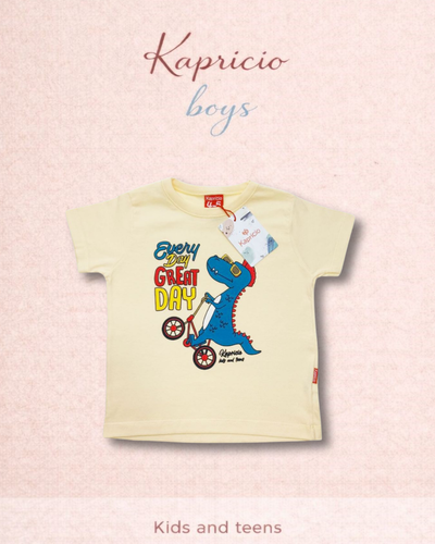 Remera M/C Nene kids 1 al 8 